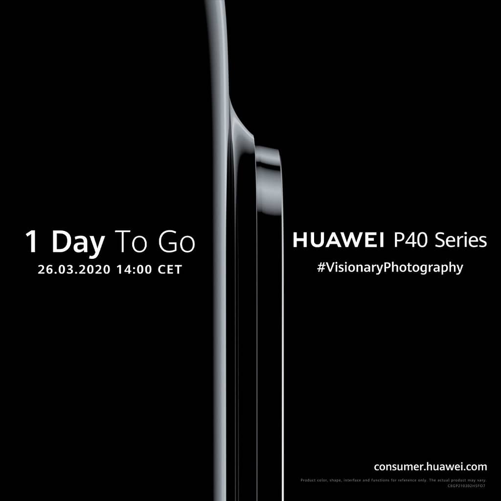 Huawei, presenterà oggi i nuovi P40 