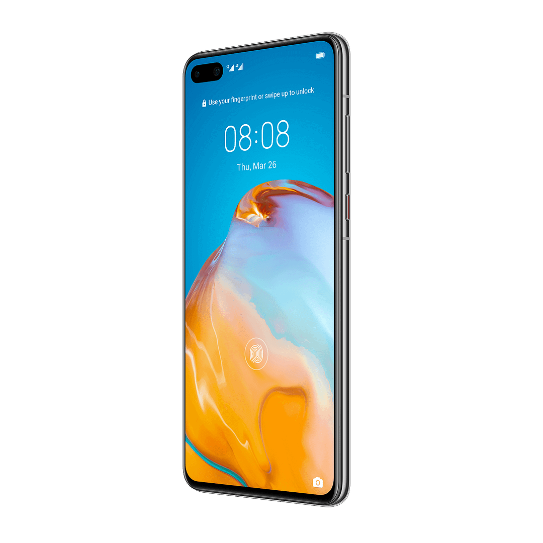 parte frontale dell' huawei p40