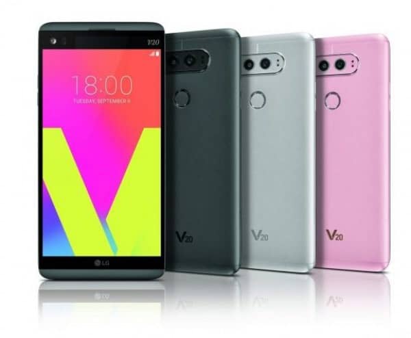 LG V20 ufficiale