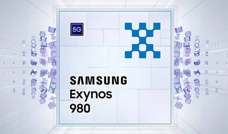 Processore exynos 980 di samsung